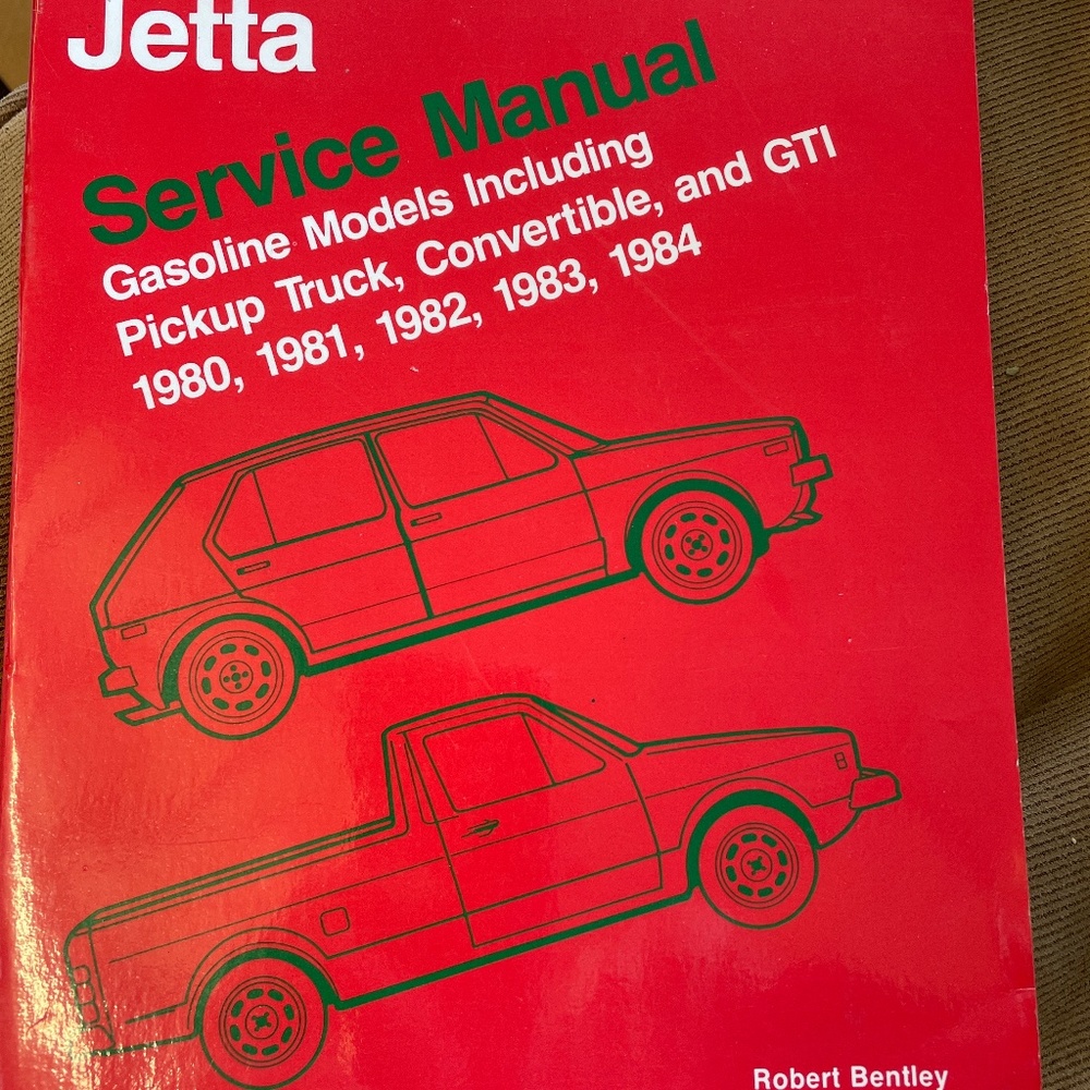 Rabbit scirocco Jetta service manual